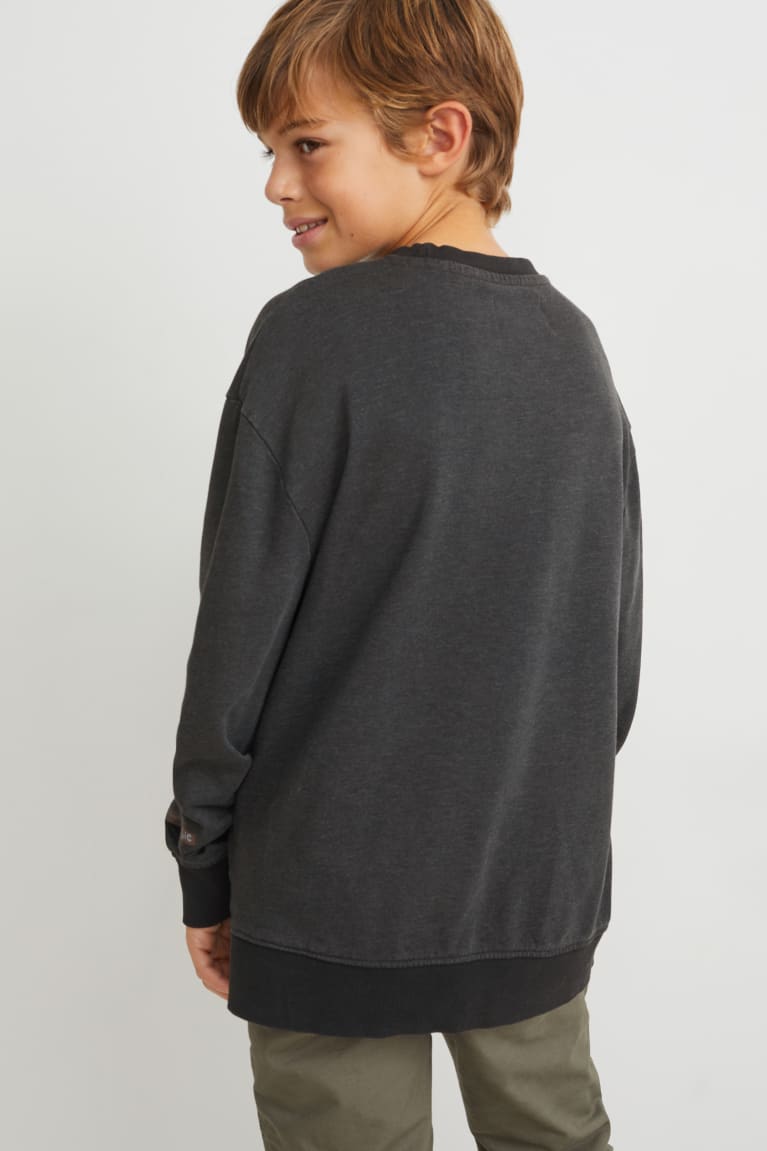 Black C&A Girls' Sweatshirts | YAIPG-1237