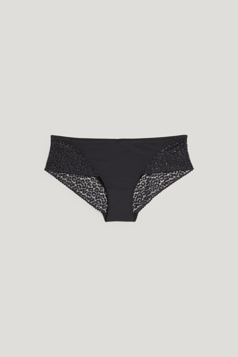 Black C&A Hipster Briefs Women's Underwear | DCKHT-8264