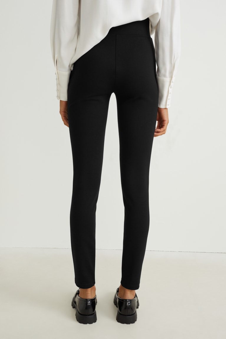 Black C&A Leggings Lenzing™ Ecovero™ Women's Trousers | BTCOX-0612