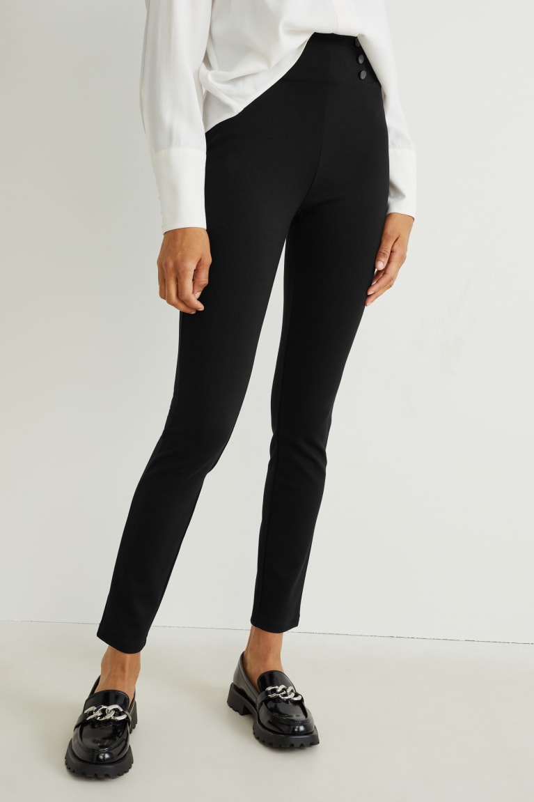 Black C&A Leggings Lenzing™ Ecovero™ Women's Trousers | BTCOX-0612