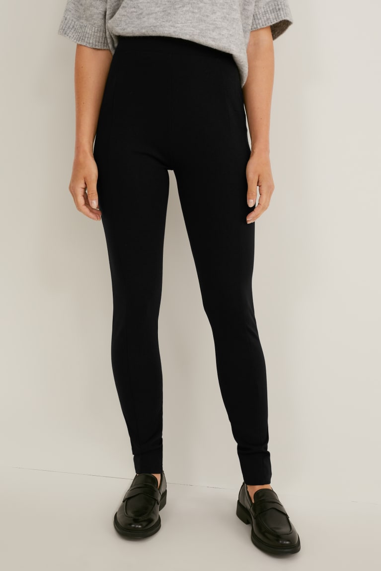 Black C&A Leggings Women's Trousers | QOBLS-1954