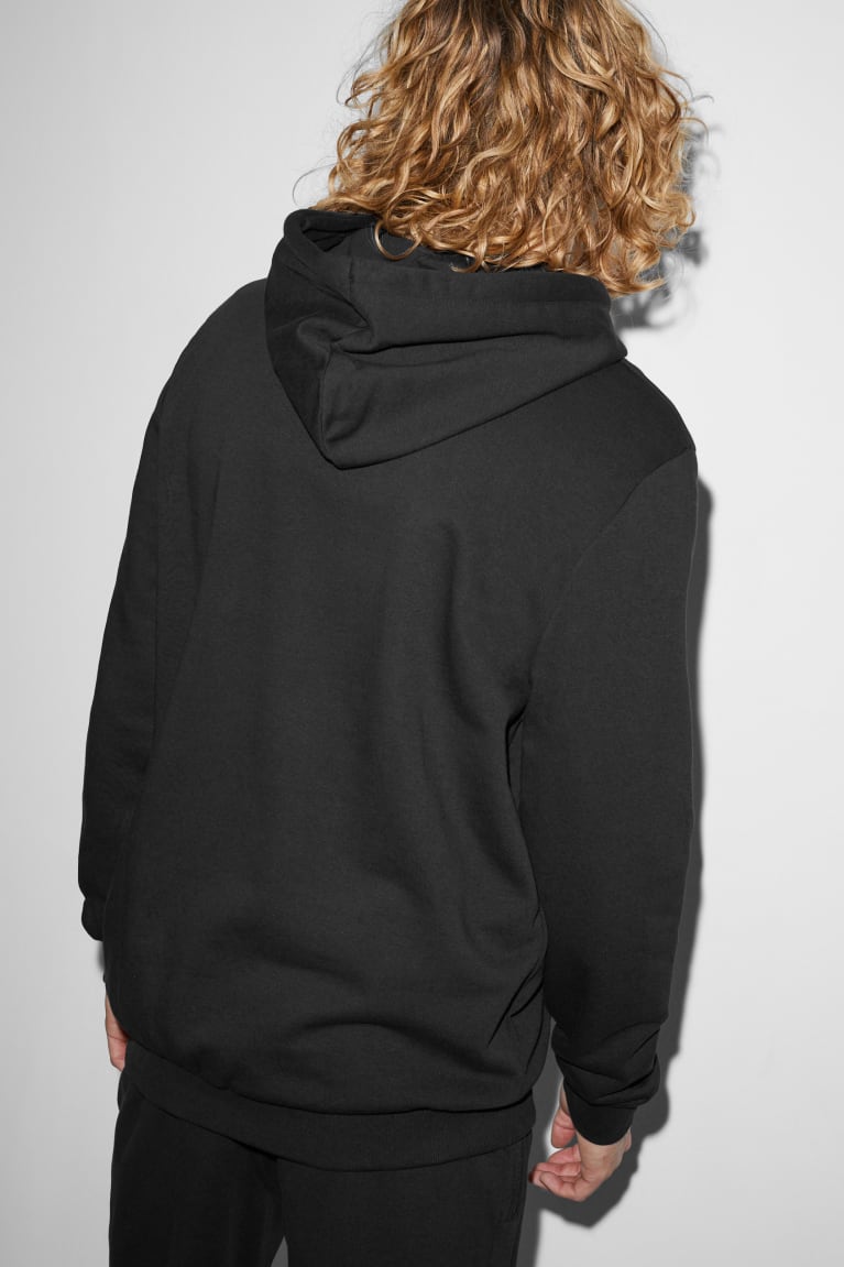 Black C&A Men's Sweatshirts | XWAFB-1523