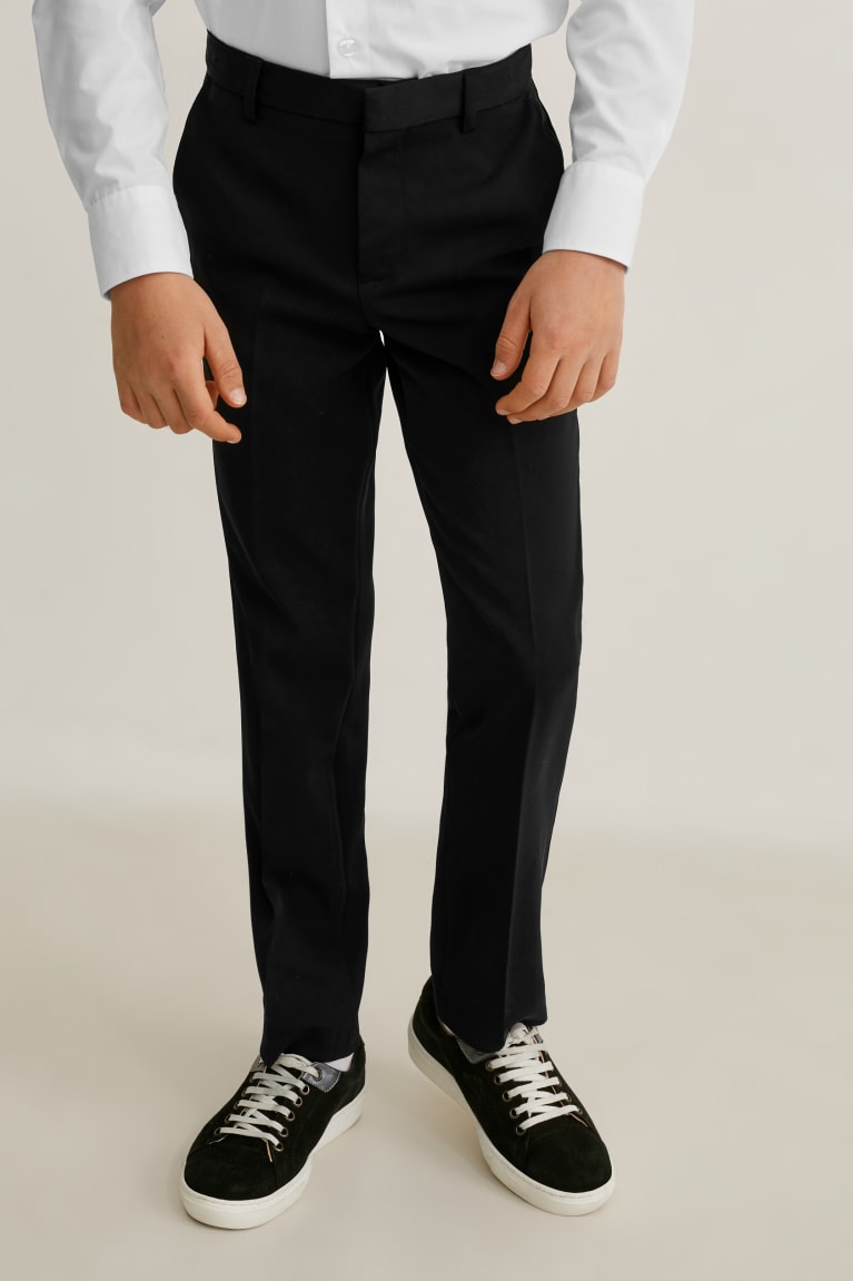 Black C&A Mix-and-match Suit Boys' Trousers | AQUXI-9468