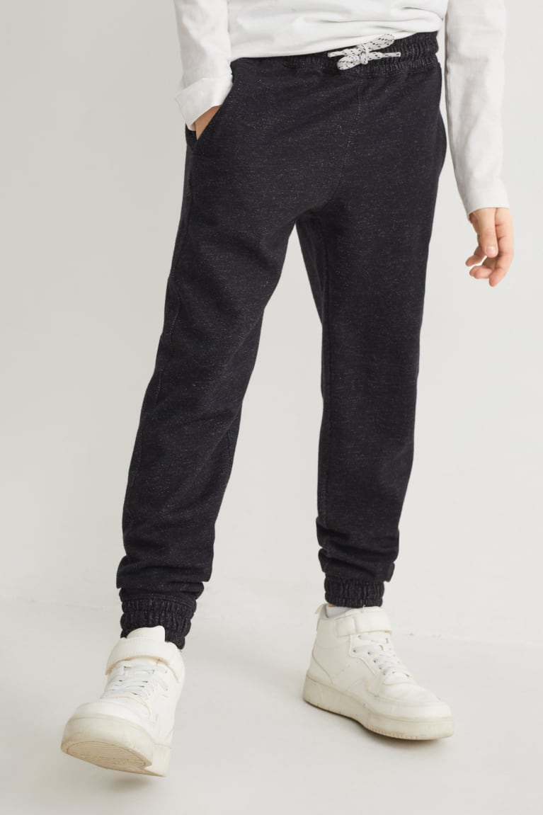 Black C&A Multipack Of 2 Joggers Boys' Trousers | EVCRU-7860