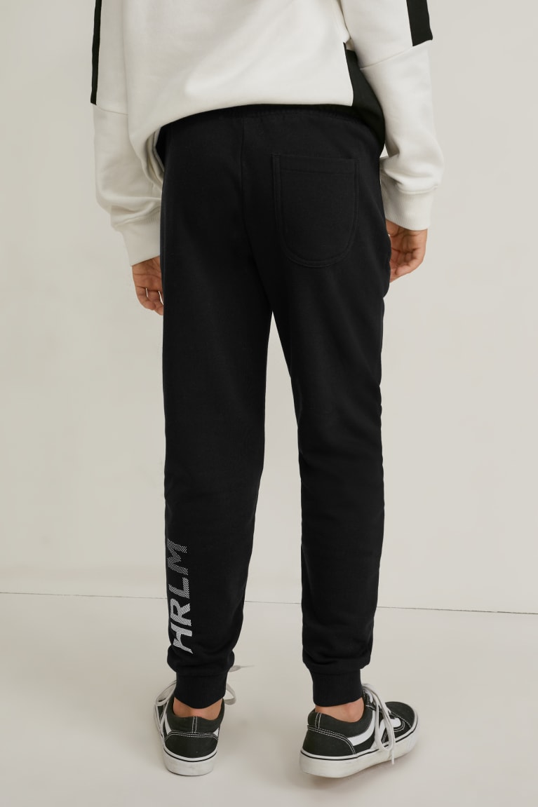 Black C&A Multipack Of 2 Joggers Boys' Trousers | RBLOM-2395