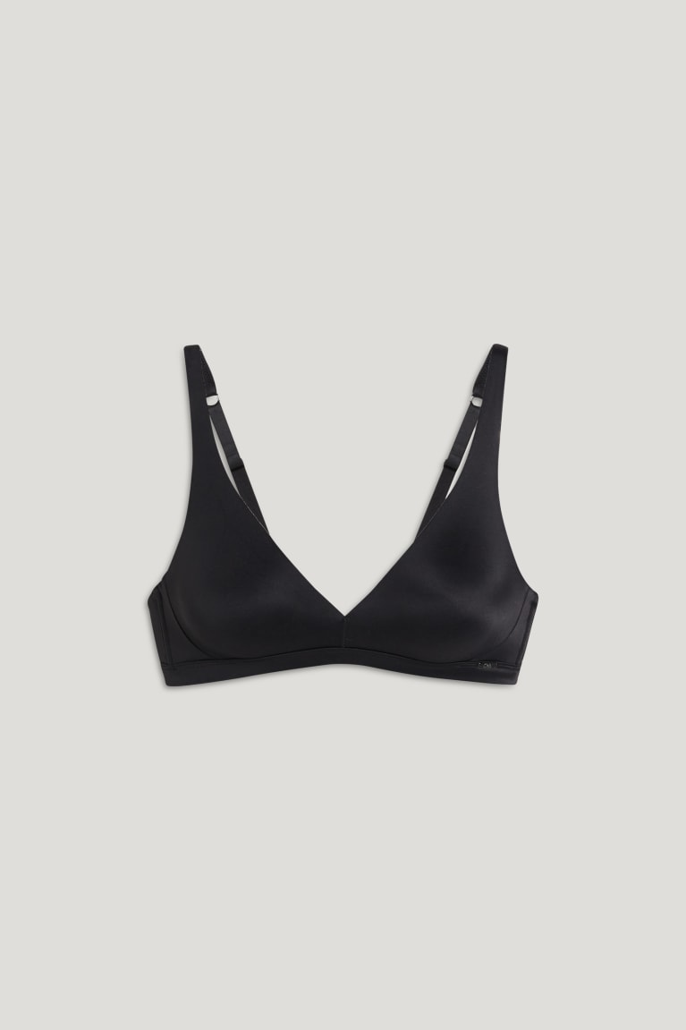 Black C&A Non-wired Bra Women's Underwear | SPZGA-6975