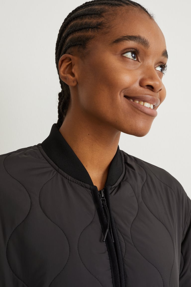 Black C&A Quilted Bionic-finish®eco Women's Jackets | DRSXG-8024