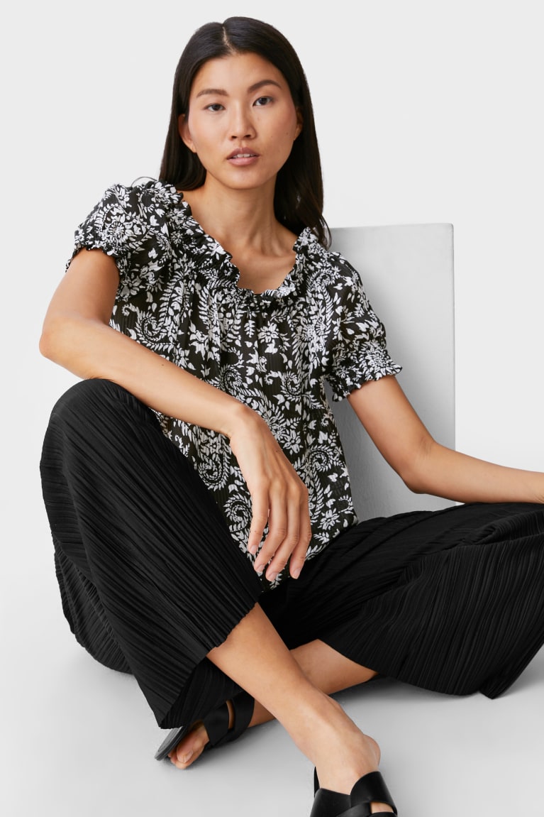 Black C&A Women's Blouses | LODUQ-8715