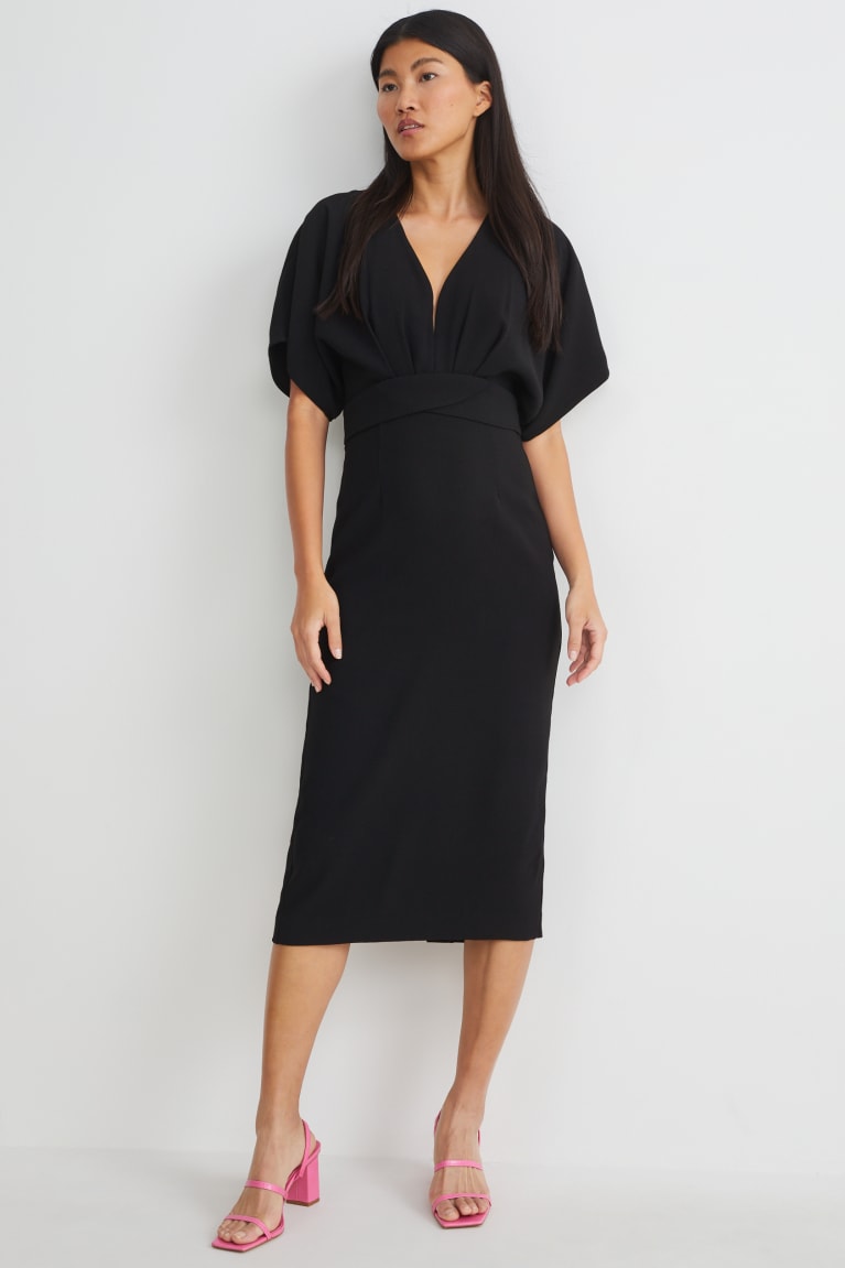 Black C&A Women\'s Dress | BFJQO-4527