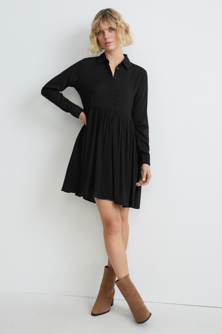 Black C&A Women\'s Dress | YKQPV-6835