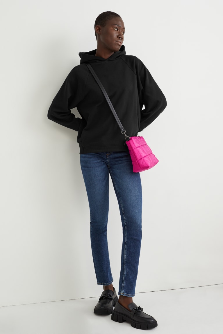 Black C&A Women's Hoodie | NZEVD-9165