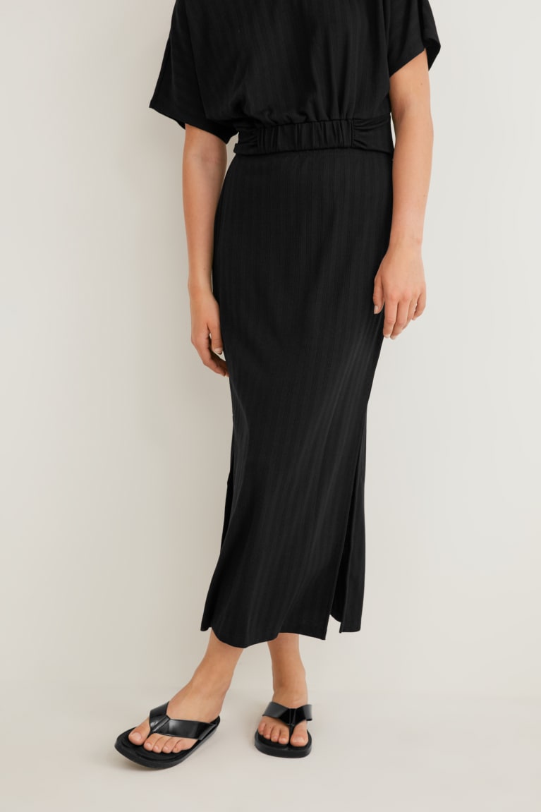 Black C&A Women's Skirts | ZKGUA-3467