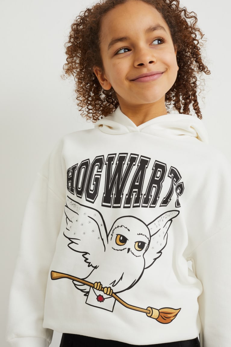 Black / White C&A Harry Potter Set And 2 Piece Girls' Hoodie | OCHEK-8513