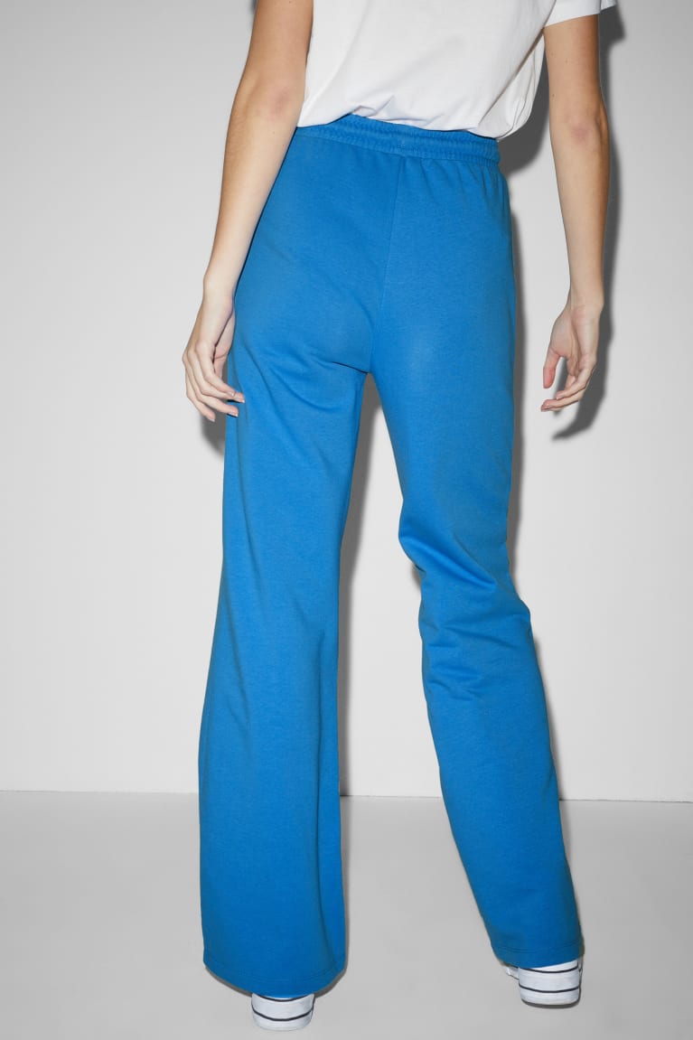 Blue C&A Clockhouse Joggers With Recycled Polyester Women's Trousers | MPYEF-7189