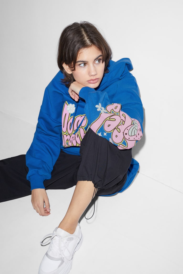 Blue C&A Clockhouse Women's Hoodie | REZSK-3694