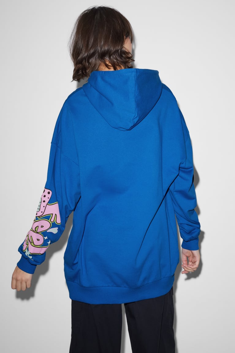 Blue C&A Clockhouse Women's Hoodie | TWEBL-7069