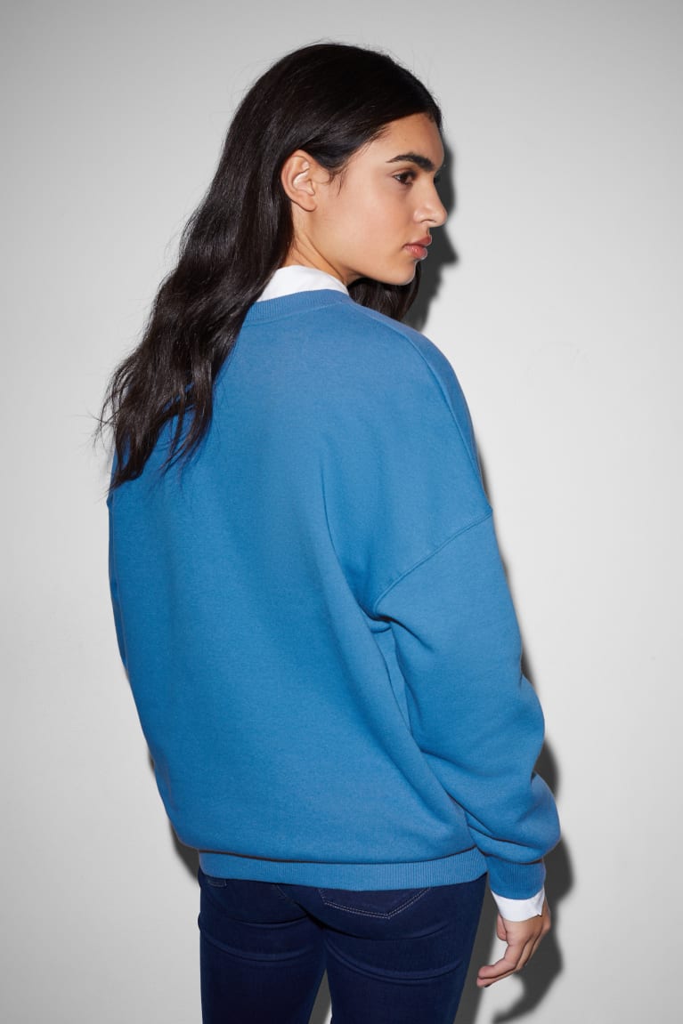 Blue C&A Clockhouse Women's Sweatshirts | EKWHF-7503