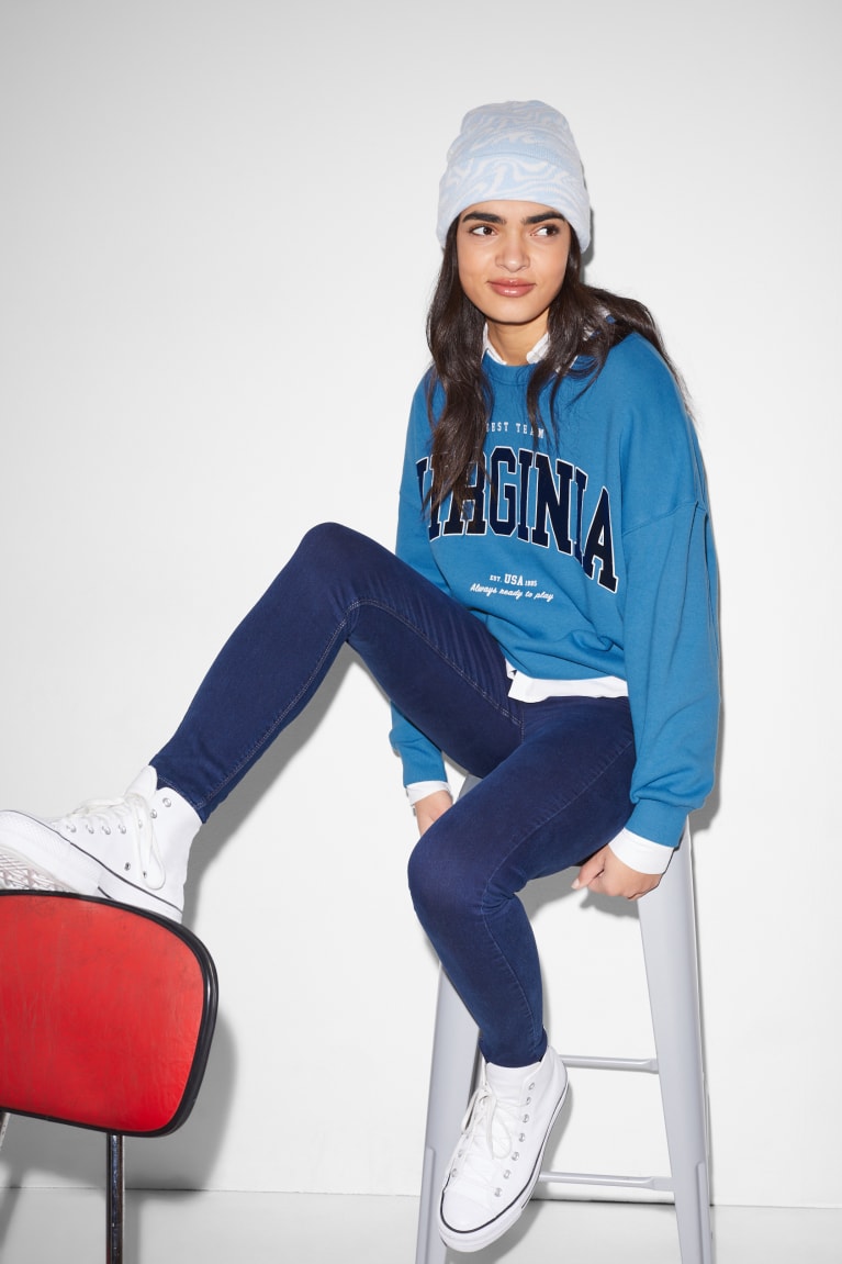 Blue C&A Clockhouse Women's Sweatshirts | EKWHF-7503