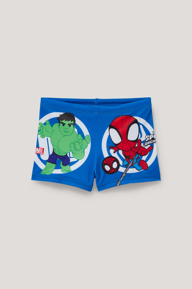 Blue C&A Marvel Swim Lycra® Xtra Life™ Boys\' Swimwear | ITFAM-1650