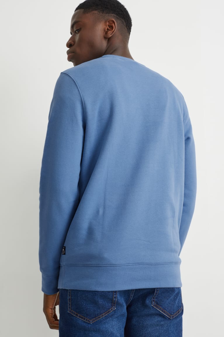 Blue C&A Men's Sweatshirts | AOJVZ-4167