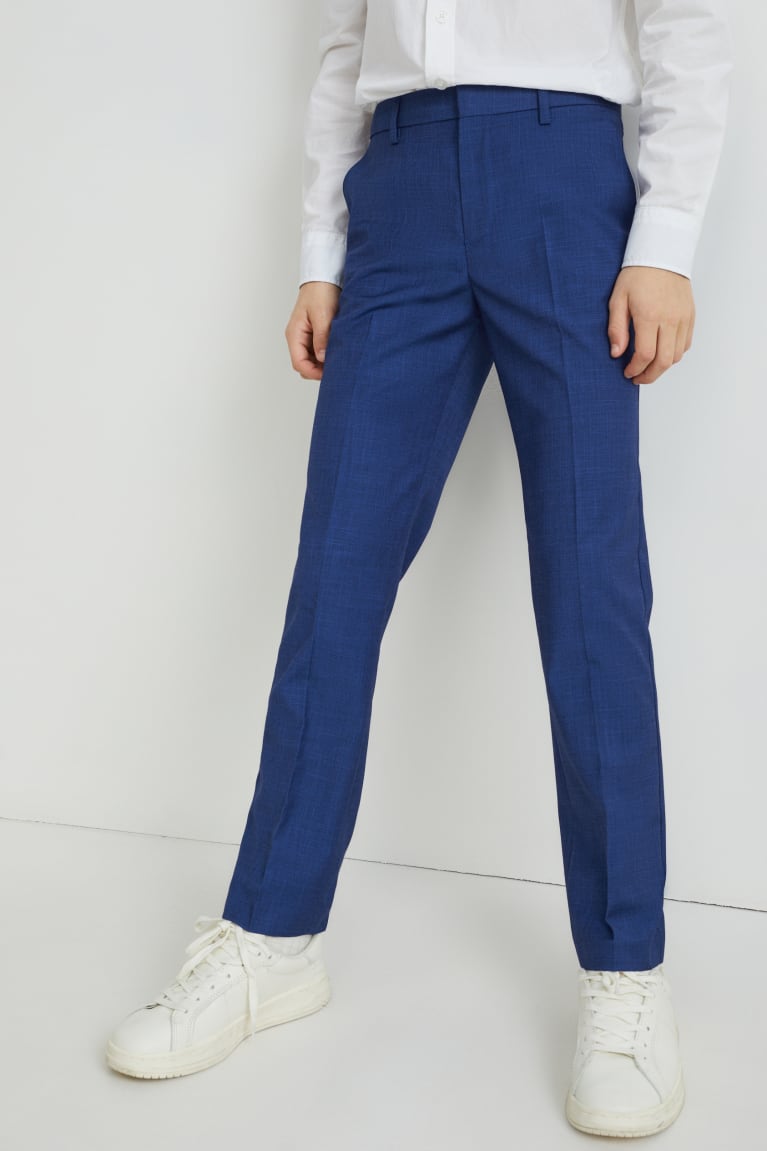 Blue C&A Mix-and-match Suit Boys' Trousers | NWBDI-5369