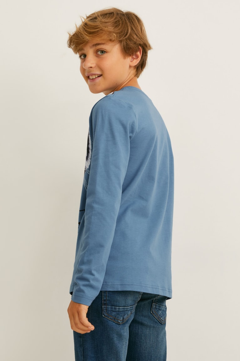 Blue C&A Multipack Of 2 Long Sleeve Boys' Top | QDKJA-5960