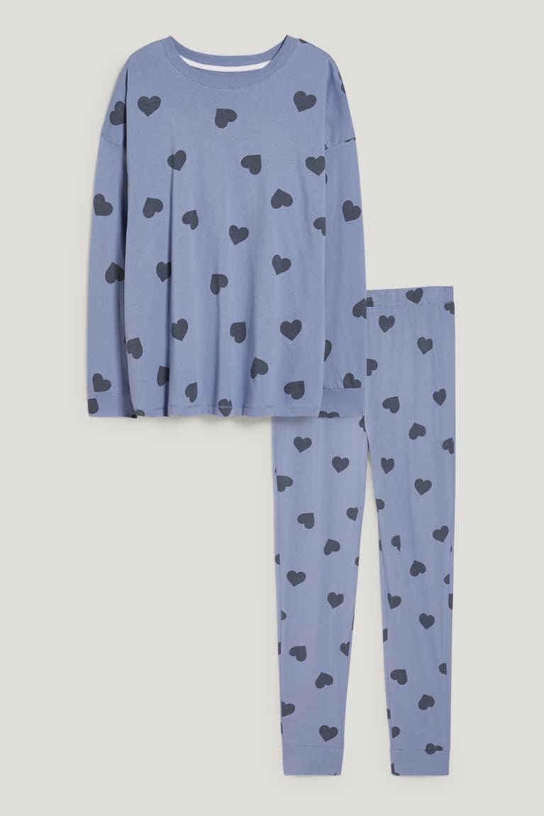 Blue C&A Pyjamas Patterned Women's Nightwear | CAVWQ-3105