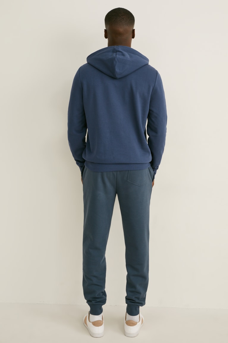 Blue C&A Set And Joggers 2 Piece Organic Cotton Men's Sweatshirts | UCXRS-2019