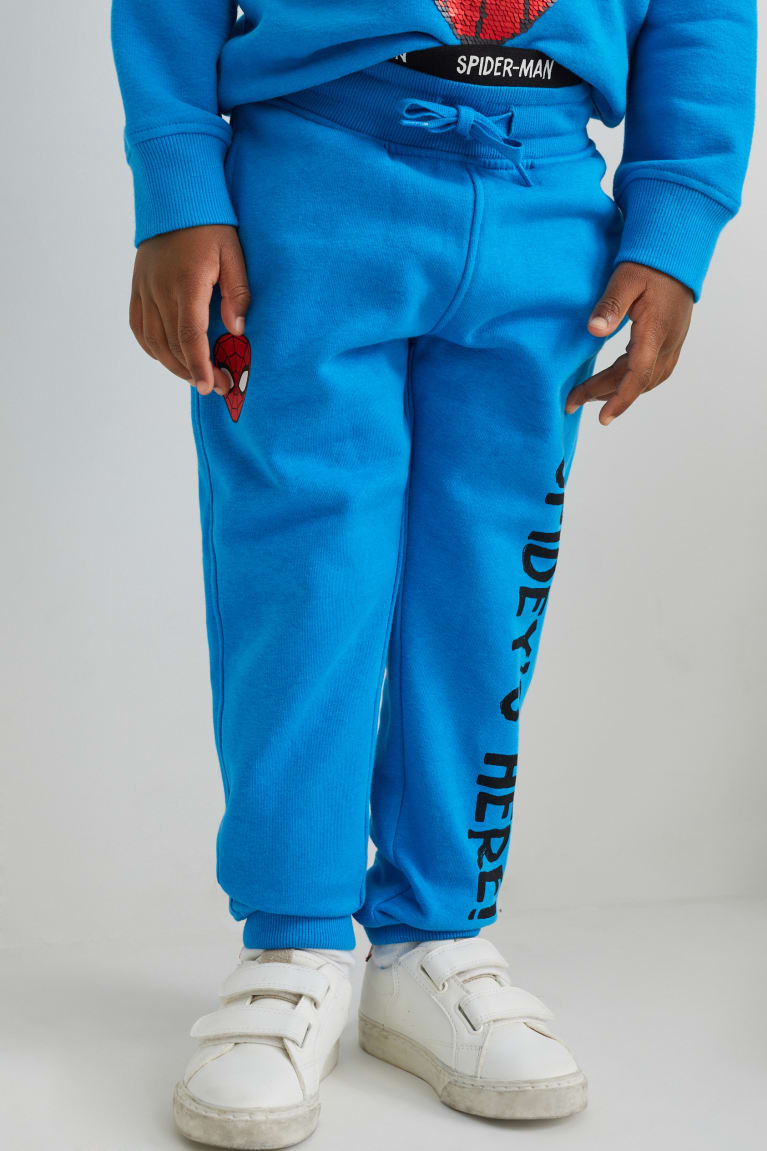 Blue C&A Spider-man Joggers Boys' Trousers | JTFEG-5467