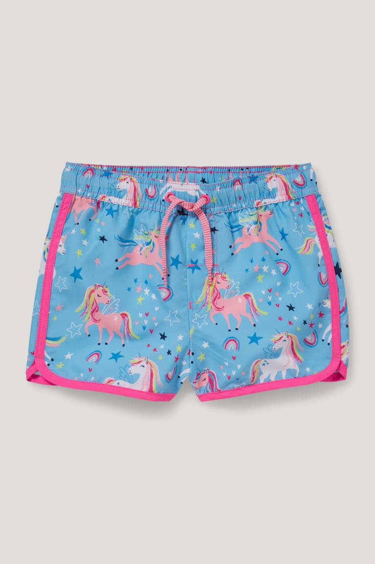 Blue C&A Unicorn Swim Girls\' Swimwear | HGIZM-0125