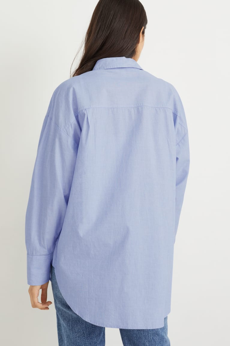 Blue C&A Women's Blouses | IVEZL-4163