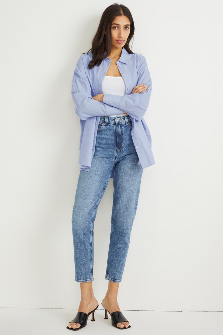 Blue C&A Women's Blouses | IVEZL-4163