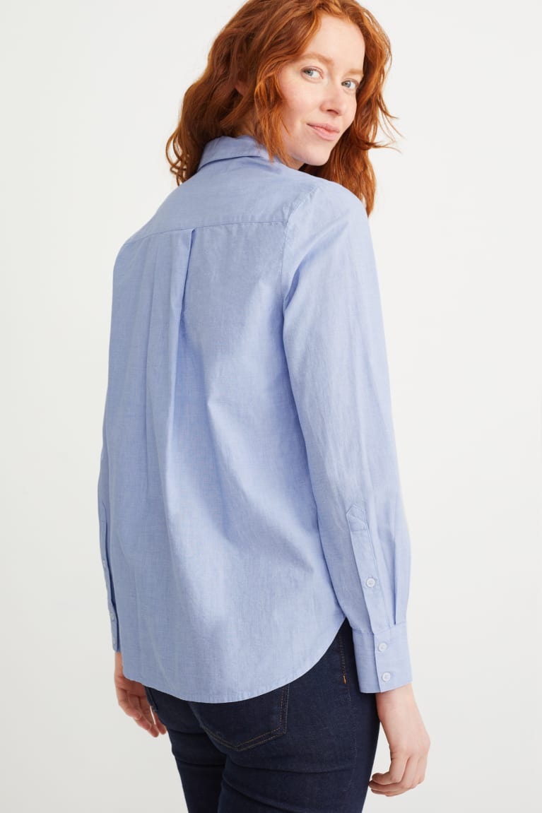 Blue C&A Women's Blouses | NFOPB-3945