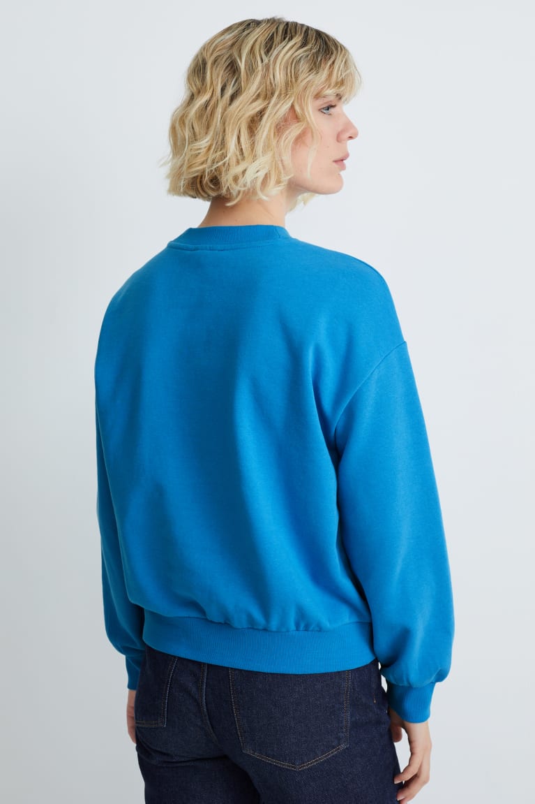 Blue C&A Women's Sweatshirts | DBXEM-7843