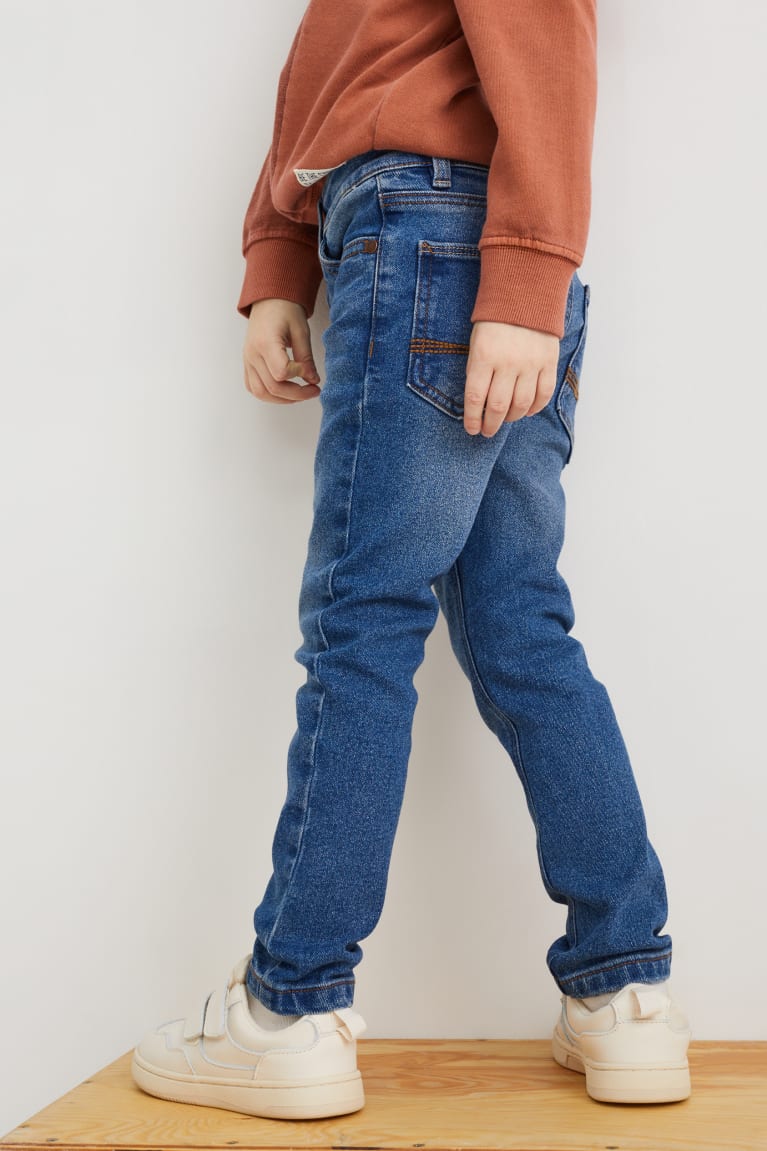 Blue Melange C&A Multipack Of 3 Skinny Boys' Jeans | XJPEU-2416