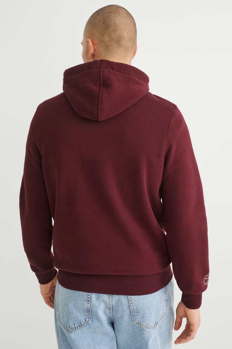 Bordeaux C&A Men's Sweatshirts | ICOTG-6971