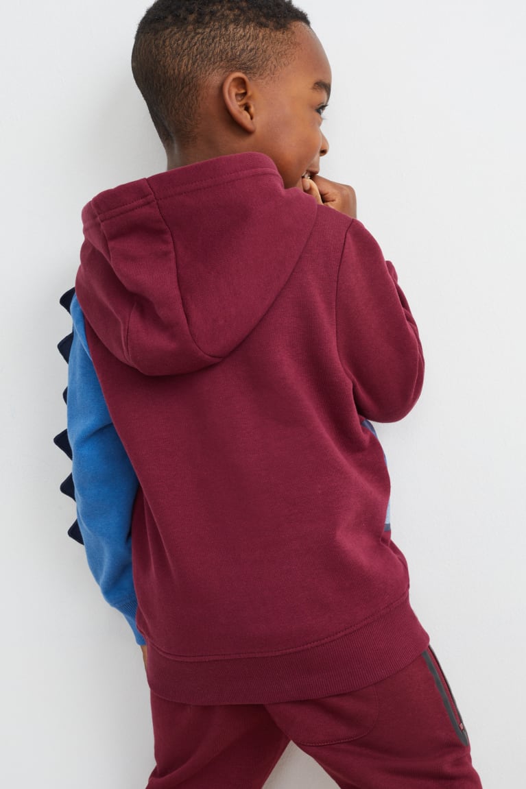 Bordeaux C&A Multipack Of 2 Dinosaur And Long Sleeve Boys' Top | IURSF-7130