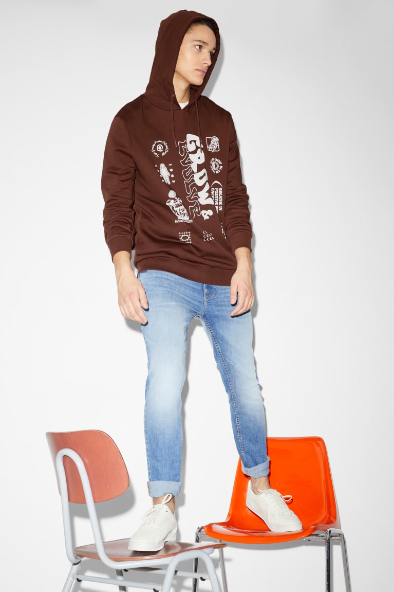 Brown C&A Men's Sweatshirts | HWPLY-0753