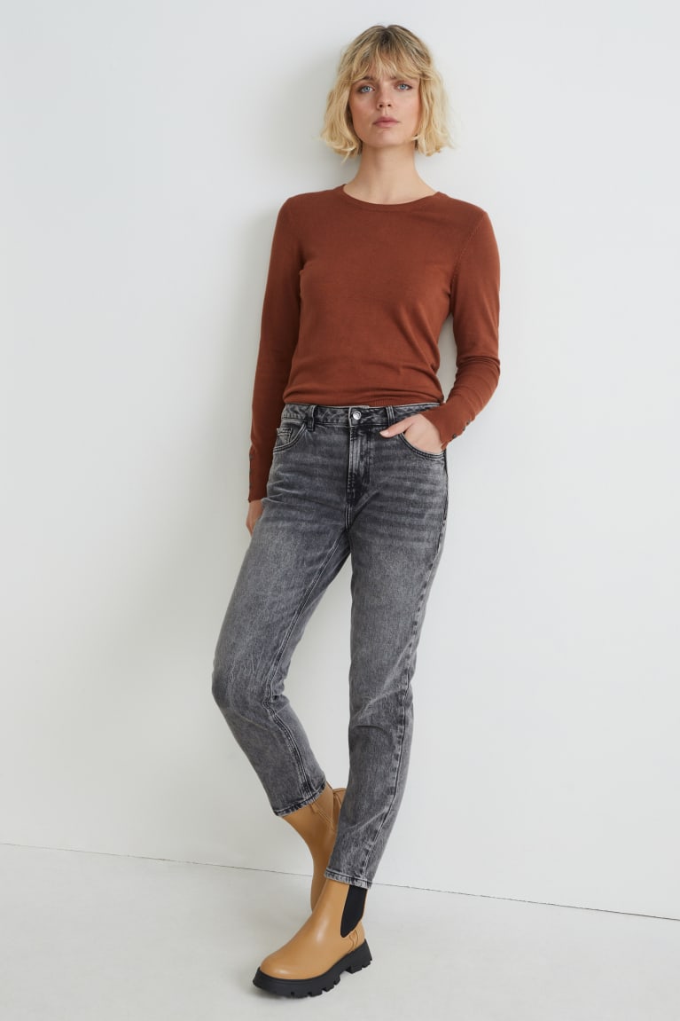 Brown C&A Women's Jumper | JPMEZ-1574