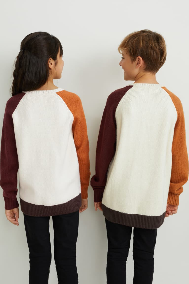 Creme C&A Genderneutral Recycled Girls' Jumper | BUQXT-1276