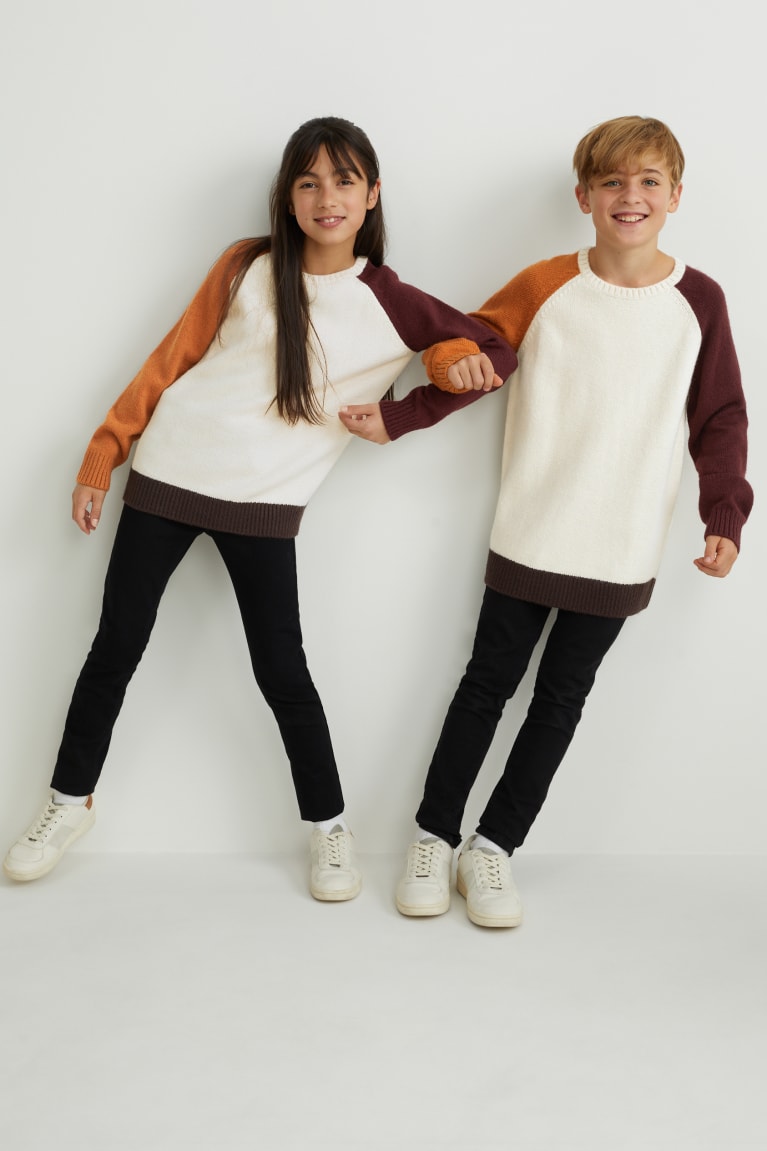 Creme C&A Genderneutral Recycled Girls' Jumper | BUQXT-1276