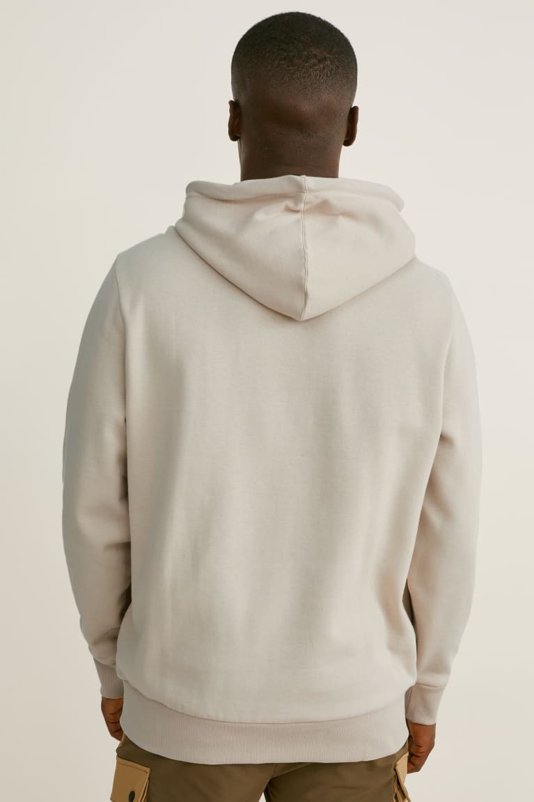 Creme C&A Men's Sweatshirts | BOUEI-7893