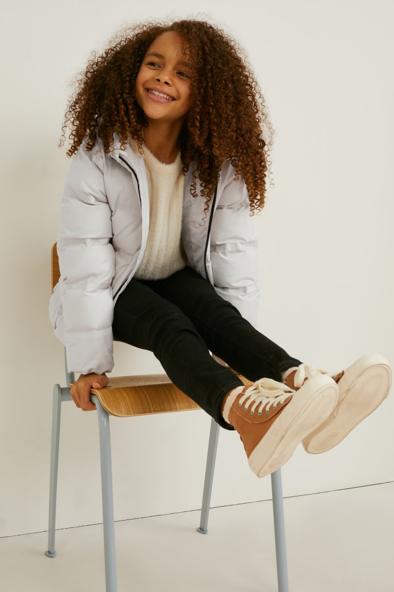 Creme C&A With Hood Girls' Jackets | YQVOW-6452