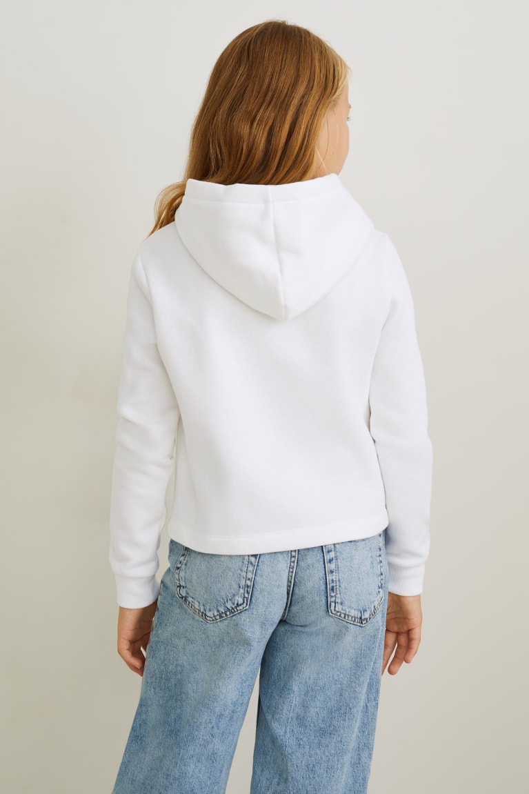 Creme White C&A Ariana Grande Girls' Hoodie | OIDYH-4560