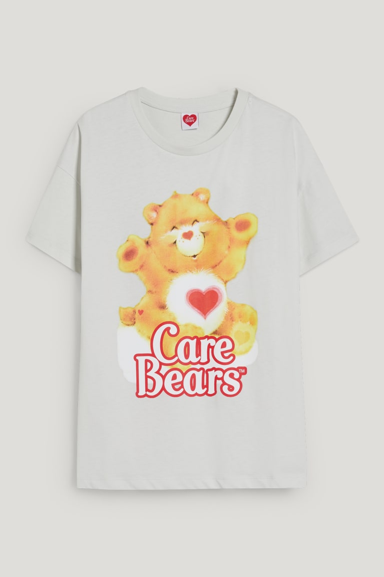 Creme White C&A ClockhouseCare Bears Women's T-shirts | WTIBA-2495