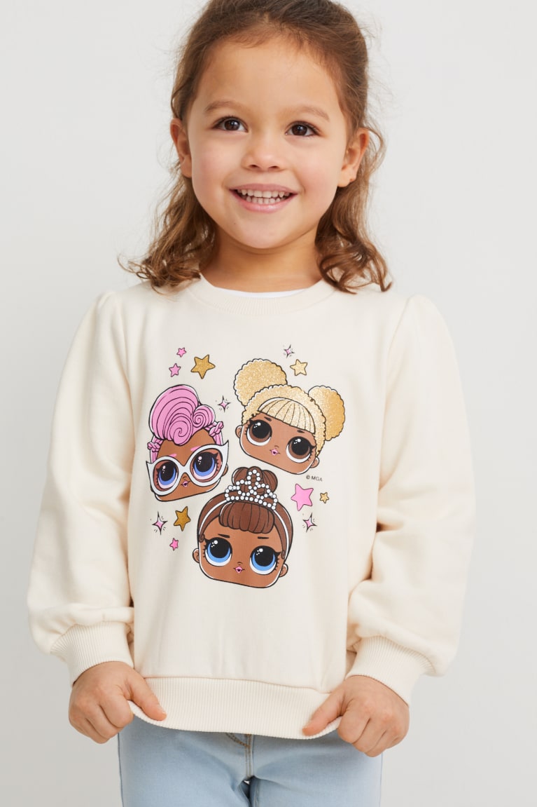 Creme White C&A L.O.L. Surprise Girls' Sweatshirts | TIBOS-5867