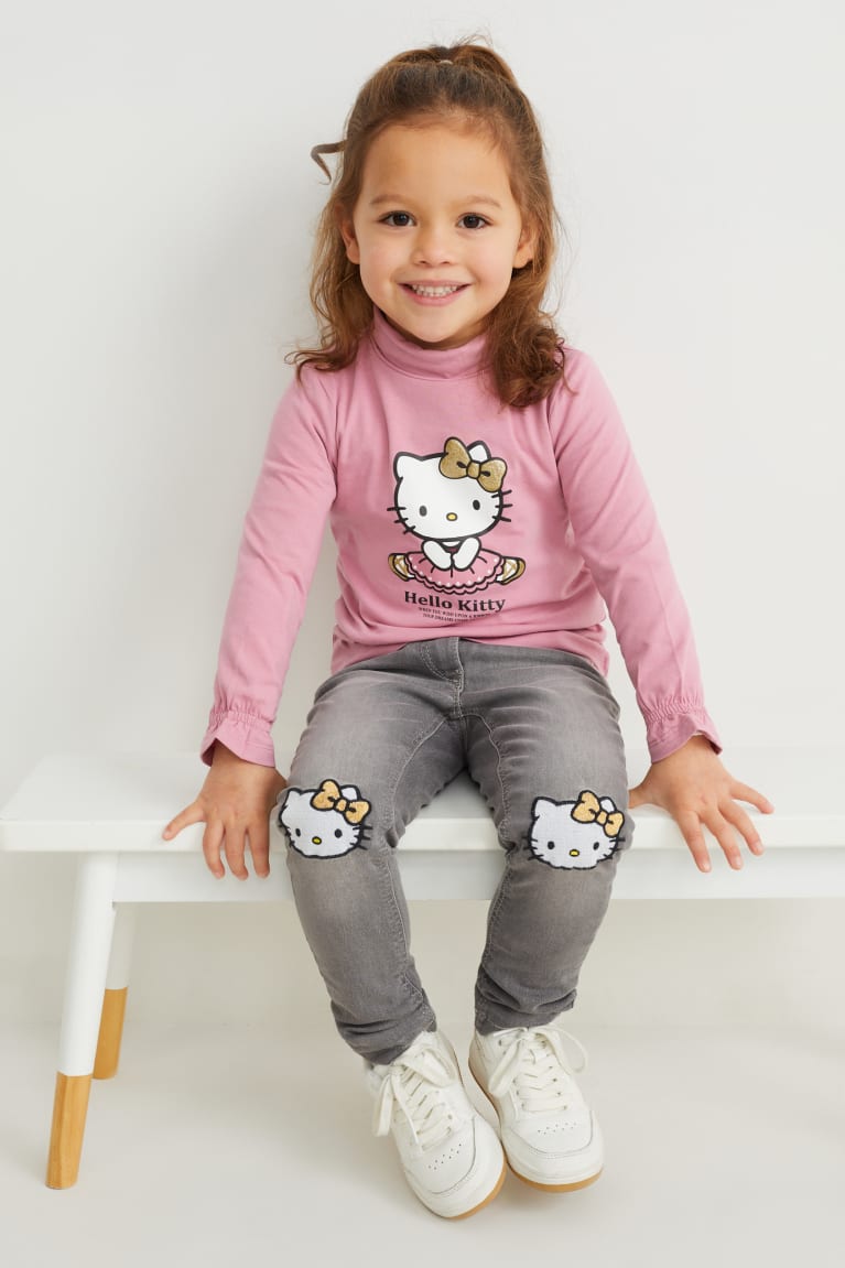 Creme White C&A Multipack Of 3 Hello Kitty Polo Neck Girls' Top | LXUEJ-6759