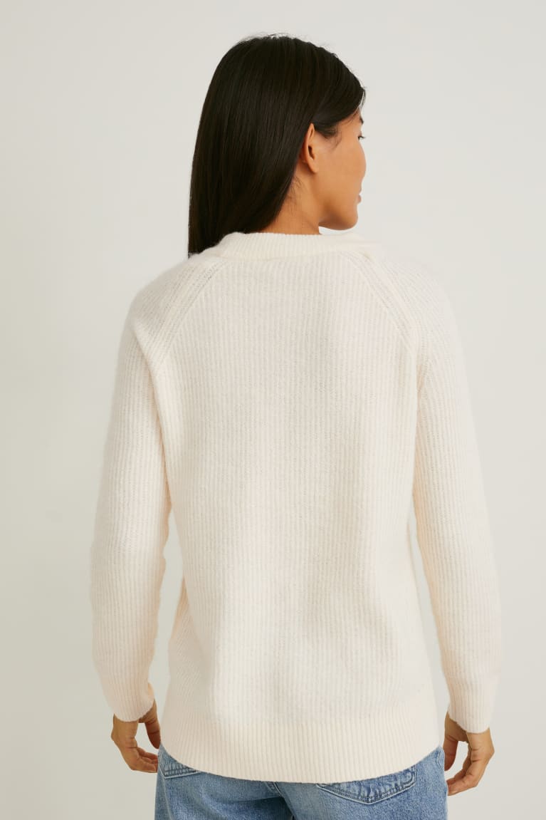 Creme White C&A Women's Jumper | JAVRF-6317