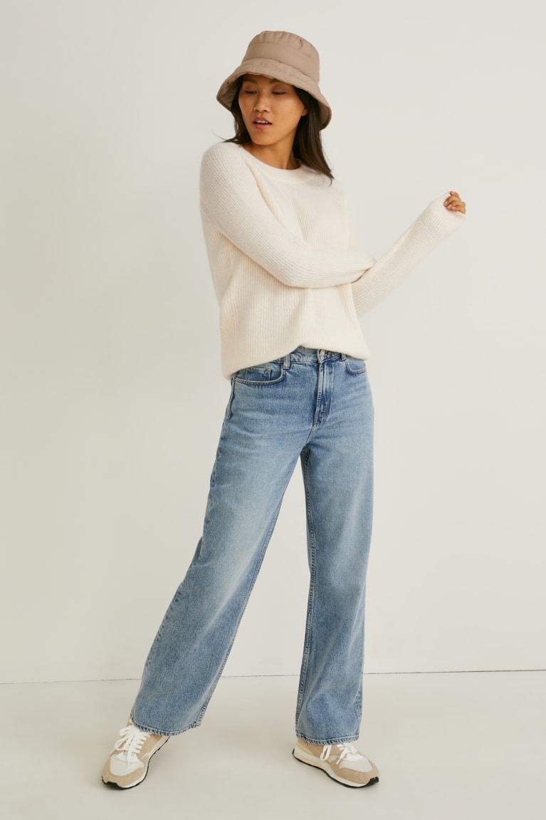 Creme White C&A Women's Jumper | JAVRF-6317