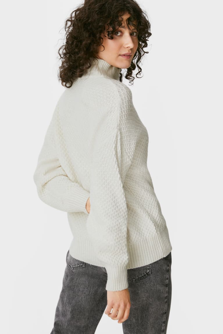 Creme White C&A Women's Jumper | KVCRL-6721